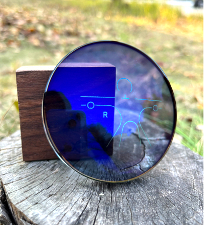 1.56 Progressive Photochromic Blue Cut lens